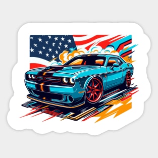 Dodge Challenger Sticker